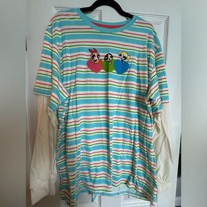Powerpuff Girls long sleeve T-Shirt 2xl